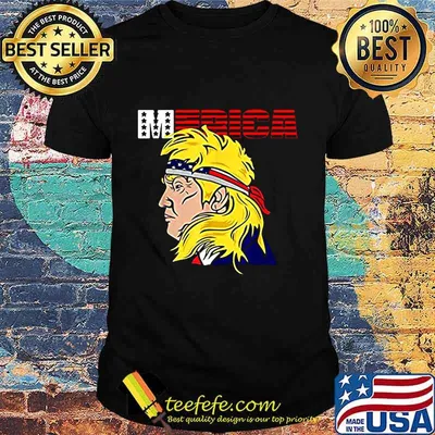 Donald trump merica independence day shirt
