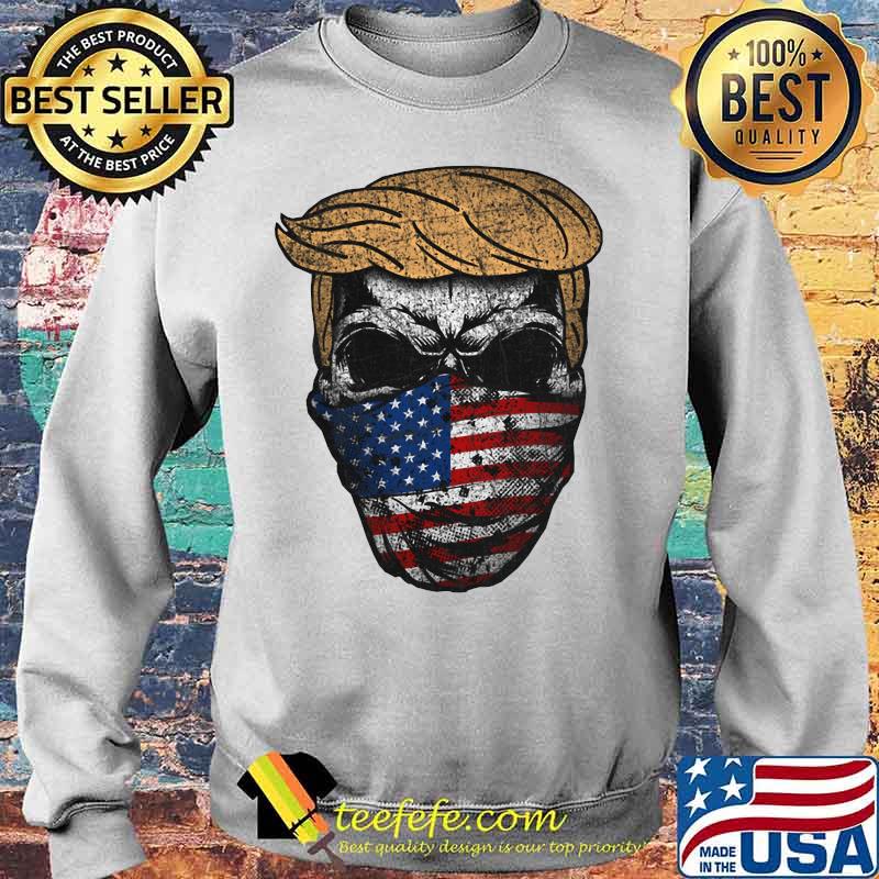 Donald trump skull mask american flag independence day s Sweater Donald trump skull mask american flag independence day s Sweater