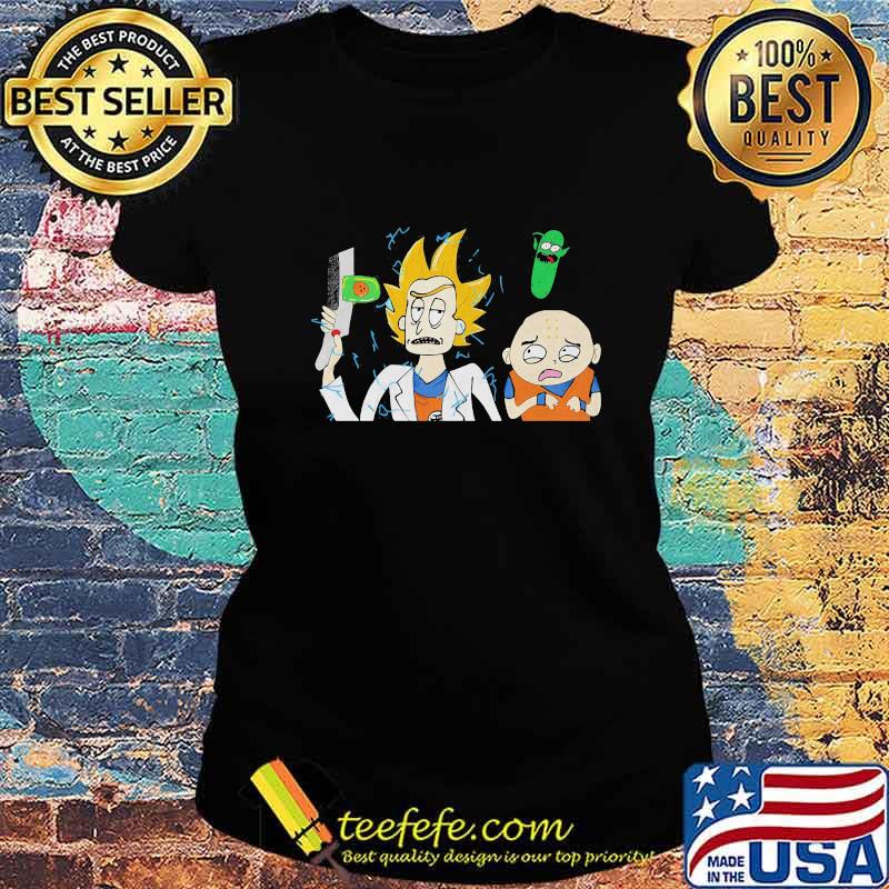 Dragon ball 7 morty and rick s Ladies tee Dragon ball 7 morty and rick s Ladies tee