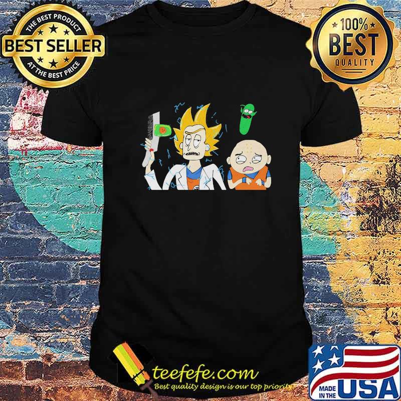 Dragon ball 7 morty and rick shirt