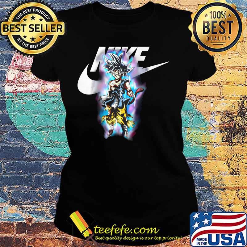 Dragon ball 7 songoku nike logo s Ladies tee Dragon ball 7 songoku nike logo s Ladies tee