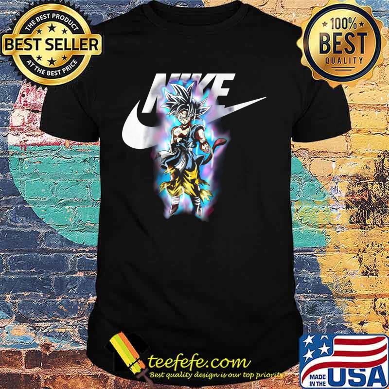 Dragon ball 7 songoku nike logo shirt Dragon ball 7 songoku nike logo shirt