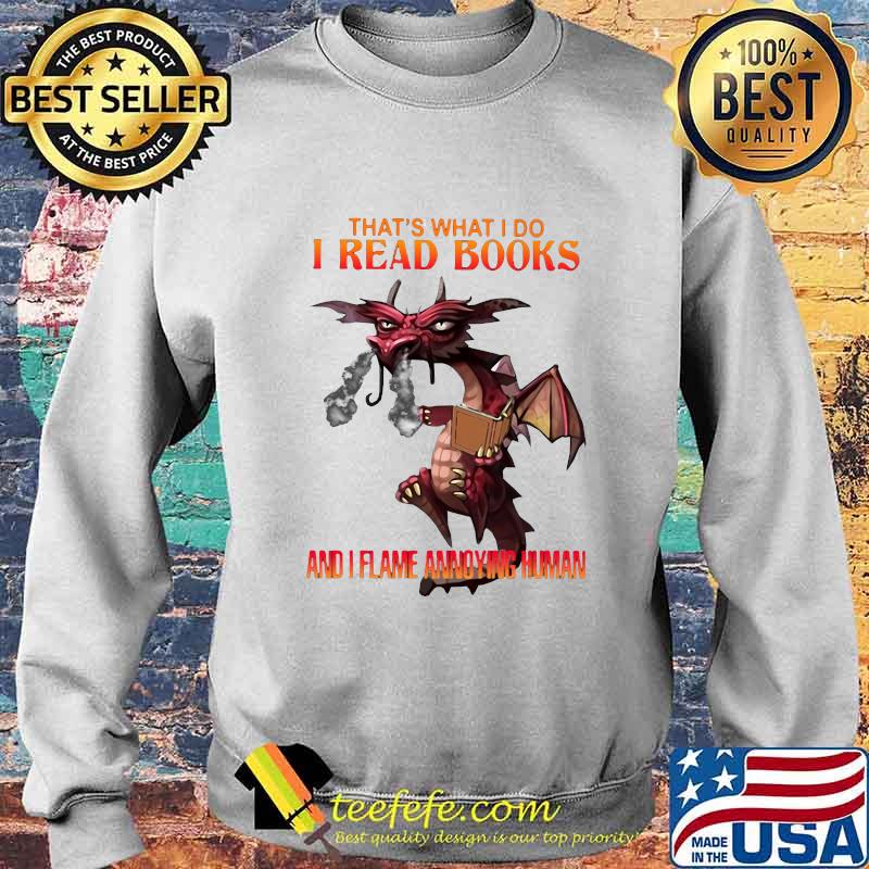 Dragon that's what i do i read books and i flame a young woman s Sweater Dragon that's what i do i read books and i flame a young woman s Sweater