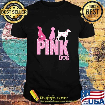 DroolingDog Dog Clothes Pink Dog Shirt