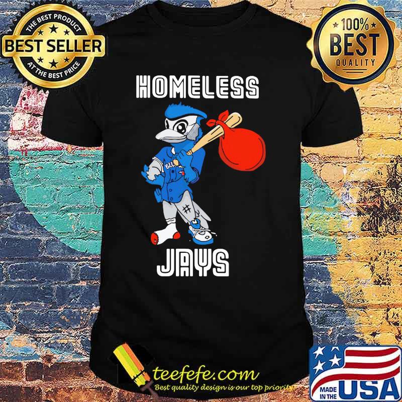 Duck baseball homeless toronto blue jays shirt Duck baseball homeless toronto blue jays shirt