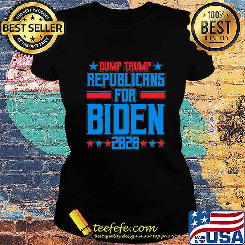 Dump trump republicans for biden 2020 stars s Ladies tee Dump trump republicans for biden 2020 stars s Ladies tee
