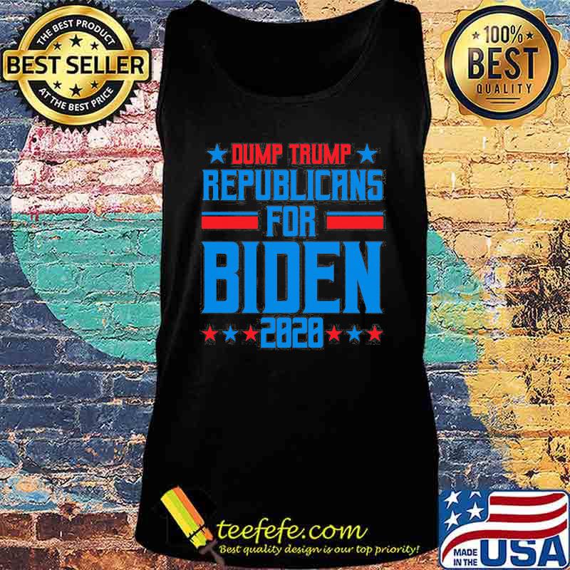 Dump trump republicans for biden 2020 stars s Tank top Dump trump republicans for biden 2020 stars s Tank top