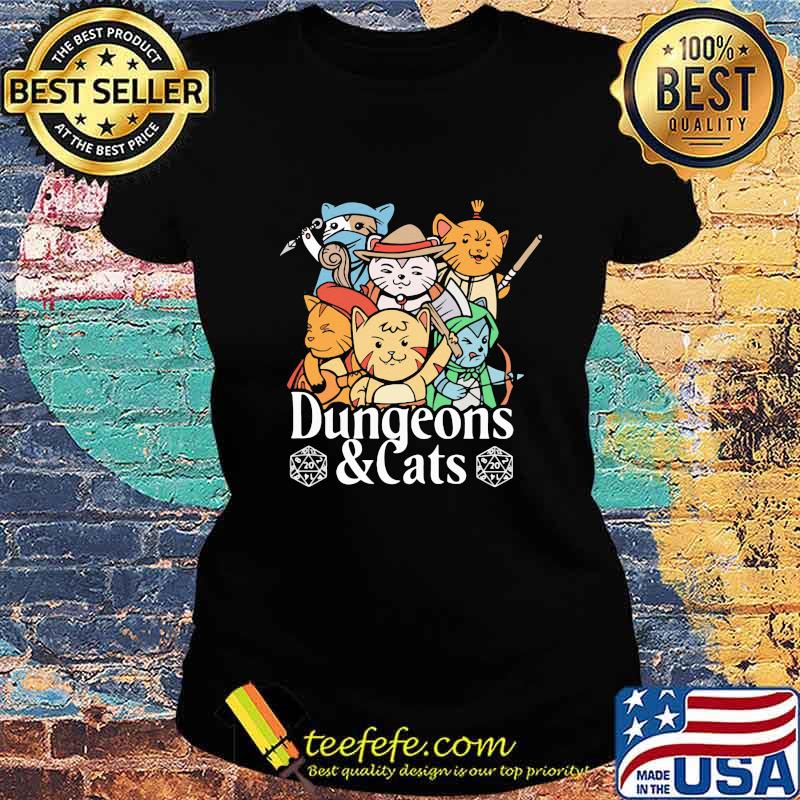 Dungeons and cats game s Ladies tee Dungeons and cats game s Ladies tee