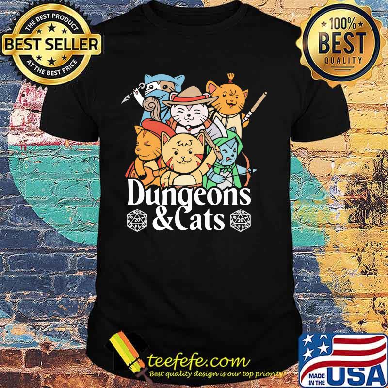 Dungeons and cats game shirt Dungeons and cats game shirt