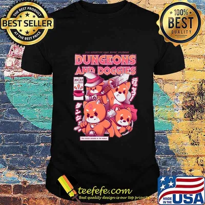 Dungeons and doggies japanese shirt