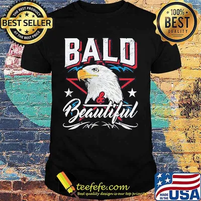 Eagles bald and beautiful stars shirt