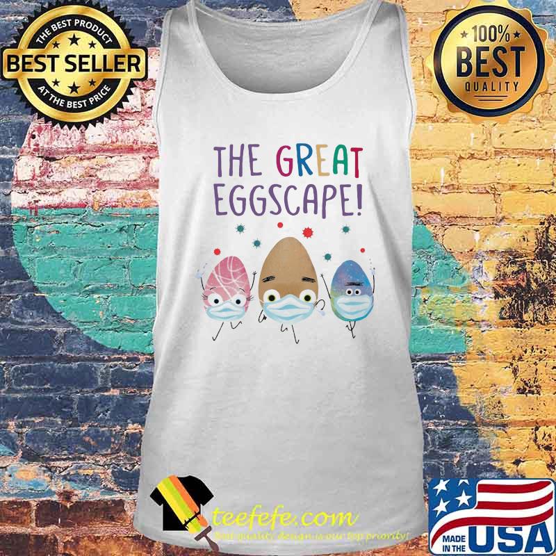 Eggs mask The great eggscape s Tank top Eggs mask The great eggscape s Tank top
