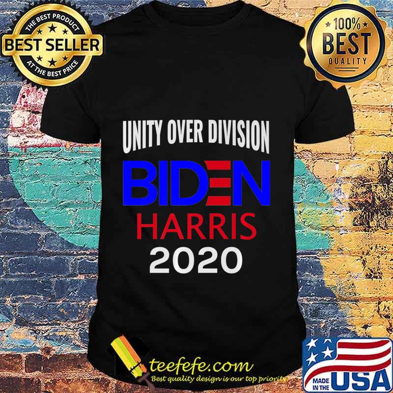 Elect Joe Biden Kamala Harris 2020 Unity Over Division Premium T-Shirt