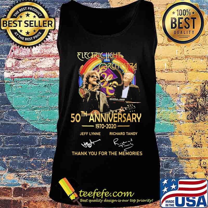 Electric light orchestra logo 50th anniversary 1970- 2020 s Tank top Electric light orchestra logo 50th anniversary 1970- 2020 s Tank top