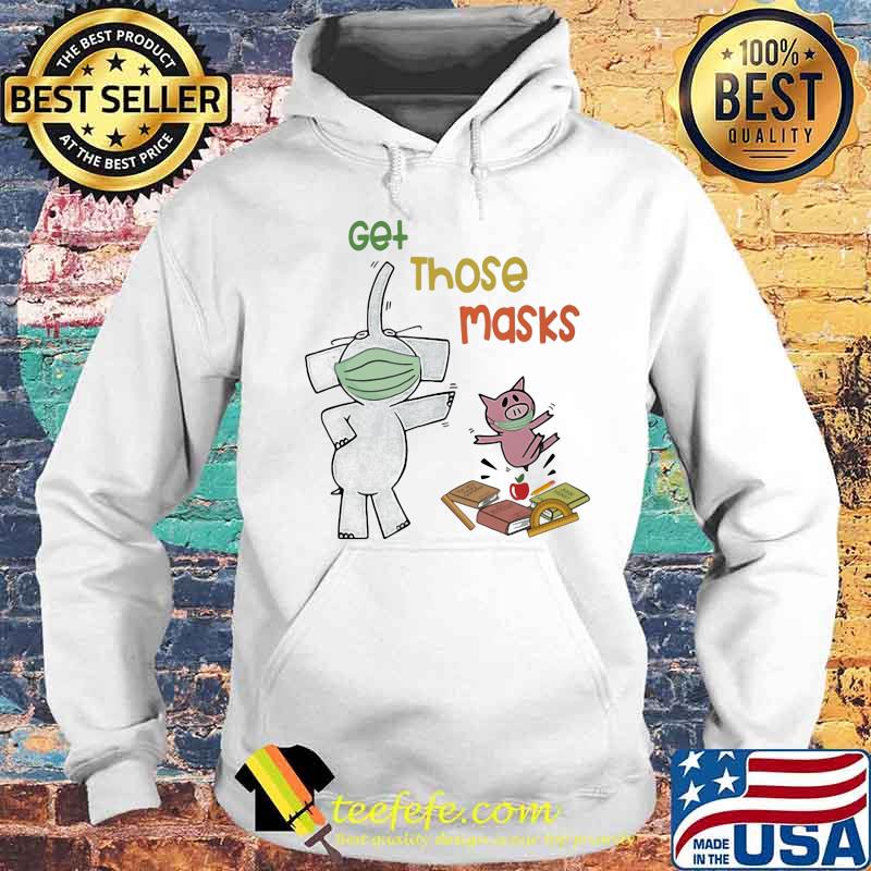 Elephant and pig Get those masks s Hoodie Elephant and pig Get those masks s Hoodie