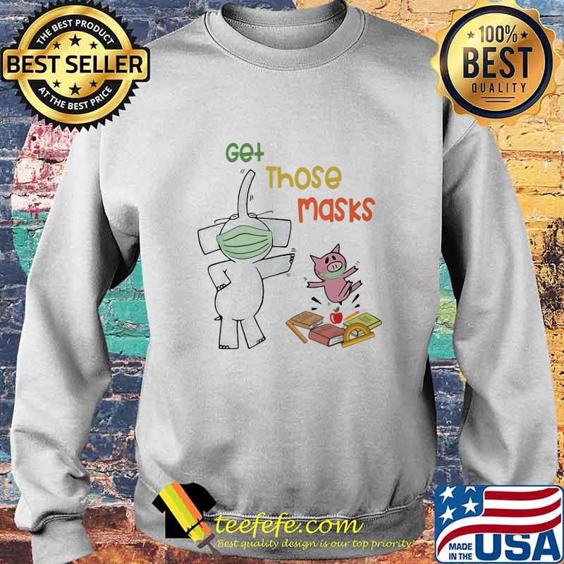 Elephant and pig Get those masks s Sweater Elephant and pig Get those masks s Sweater