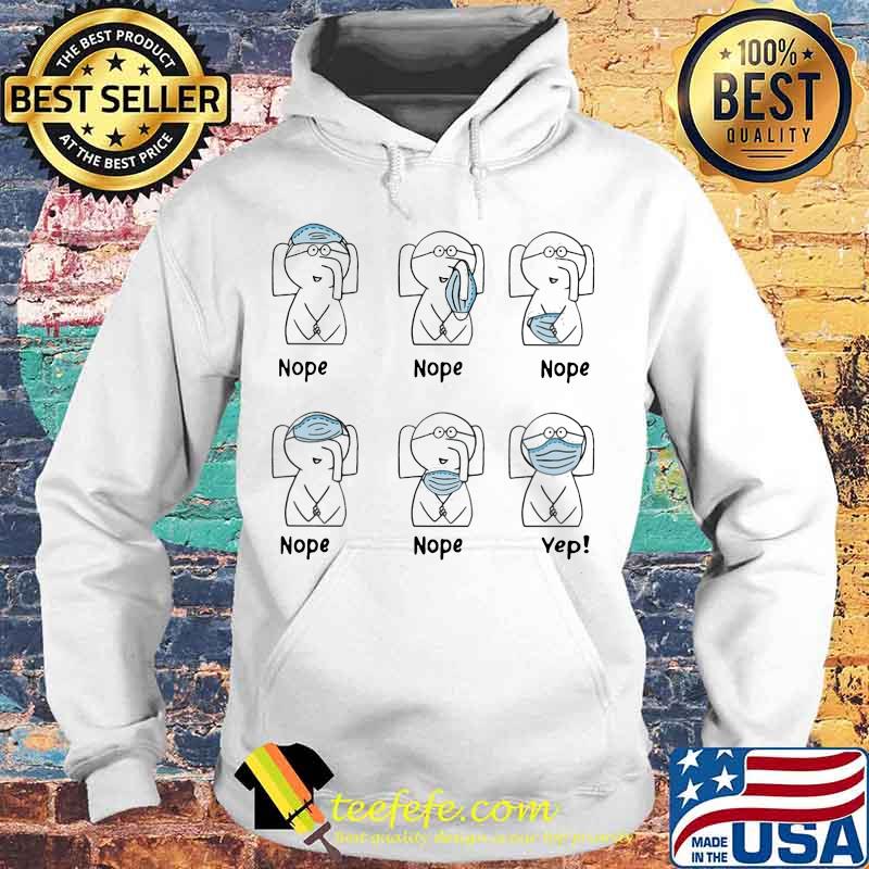 Elephant Right Way To Wear A Mask Shirt Hoodie Elephant Right Way To Wear A Mask Shirt Hoodie