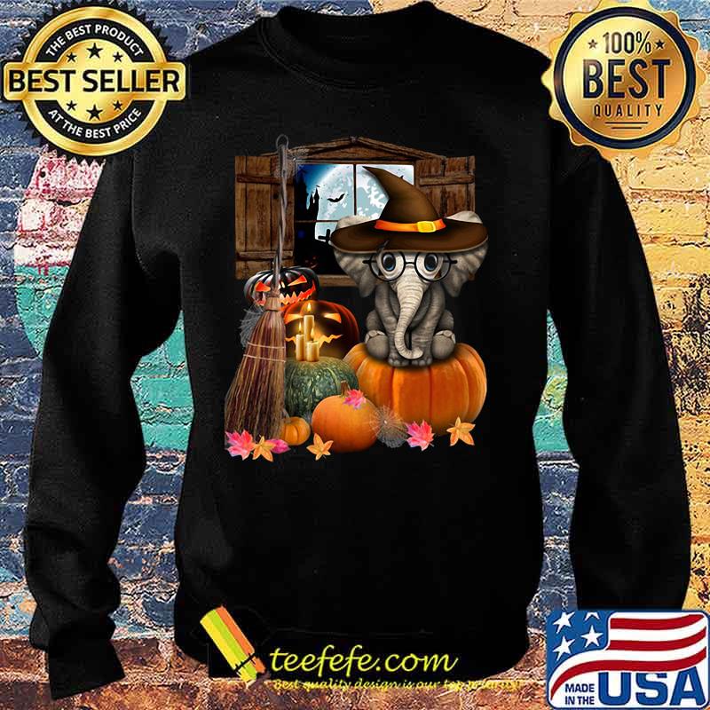Elephant witch pumpkin halloween s Sweater Elephant witch pumpkin halloween s Sweater