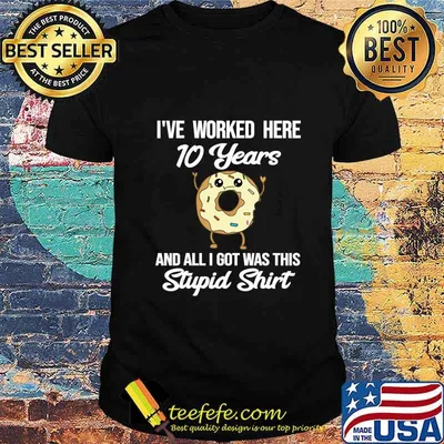 Employee Appreciation Gift for 10 Year Work Anniversary T-Shirt