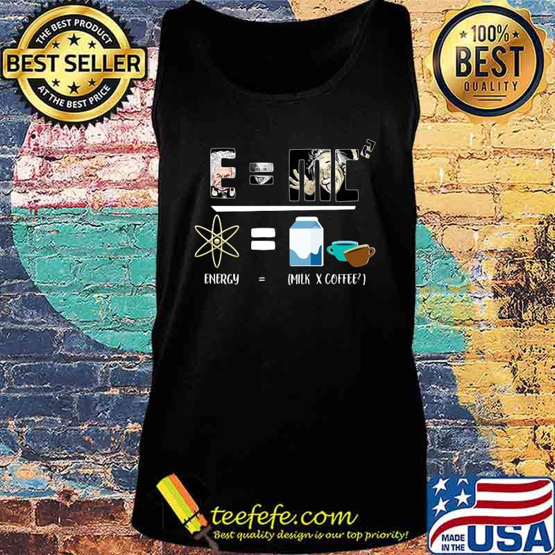 Energy milk coffee math s Tank top Energy milk coffee math s Tank top