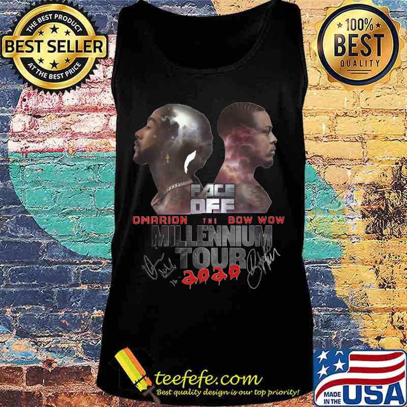 Face off omarion the bow wow millennium tour aoao signatures s Tank top Face off omarion the bow wow millennium tour aoao signatures s Tank top