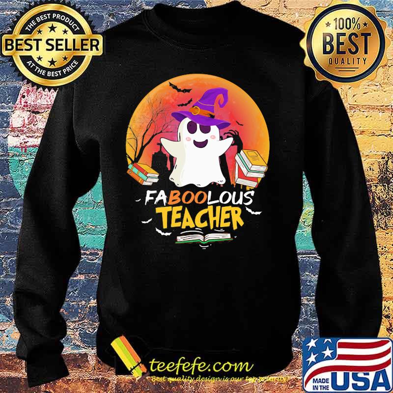 FaNooLous Teacher Witch Halloween s Sweater FaNooLous Teacher Witch Halloween s Sweater