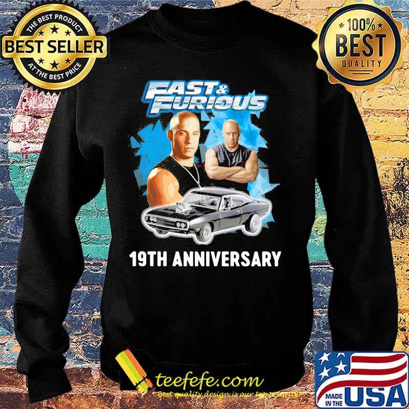 Fast and furious 19th anniversary car s Sweater Fast and furious 19th anniversary car s Sweater
