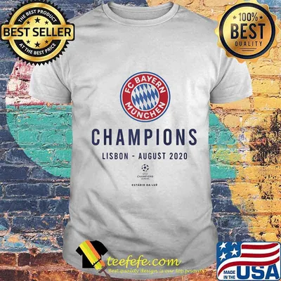 Fc bayern munchen champions lisbon august 2020 champions league estadio da luz shirt