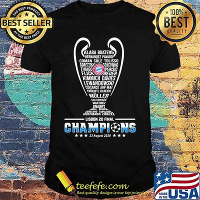 Fc bayern munchen lisbon 20 final champions stars shirt