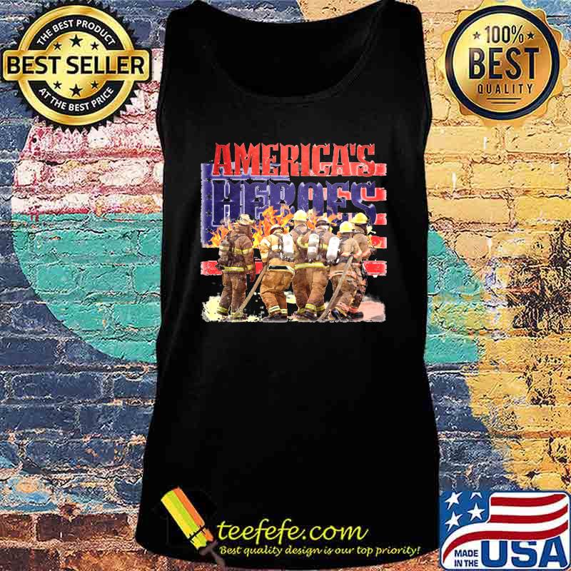 Firefighter america's heroes american flag independence day s Tank top Firefighter america's heroes american flag independence day s Tank top
