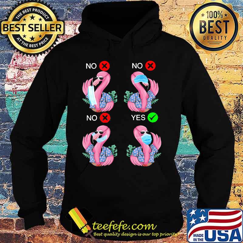 Flamingo wear mask no yes s Hoodie Flamingo wear mask no yes s Hoodie