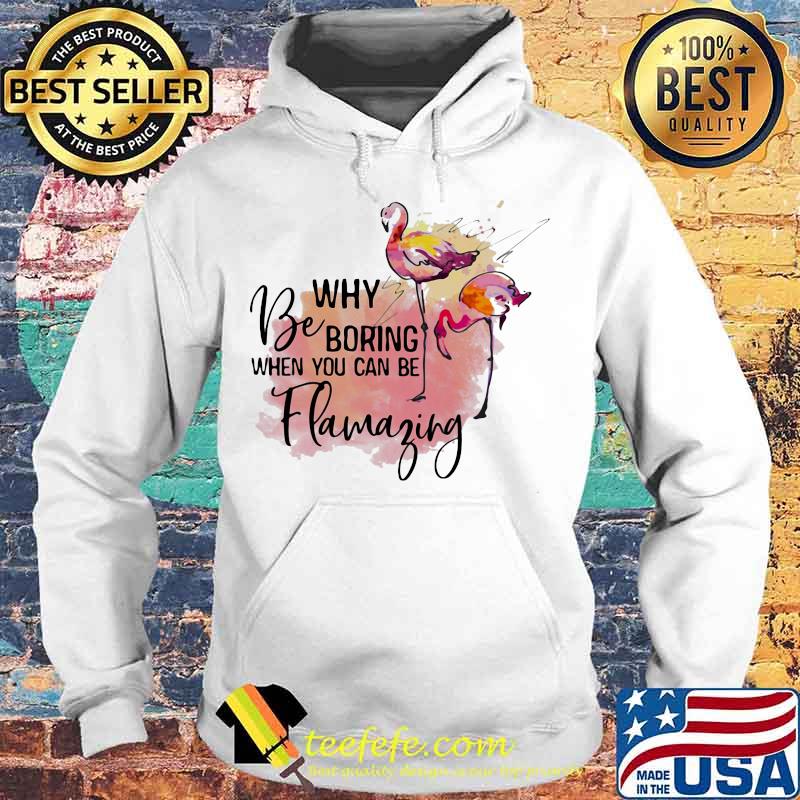 Flamingo why be boring when you can be llamazing s Hoodie Flamingo why be boring when you can be llamazing s Hoodie