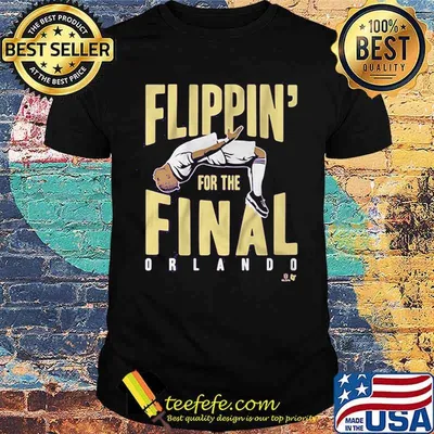Flippin for the final orlando shirt