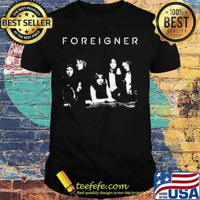 Foreigner band king crimson shirt
