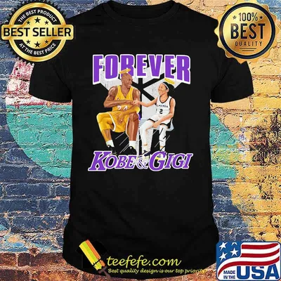 Forever mamba kobe bryant and gigi bryant shirt