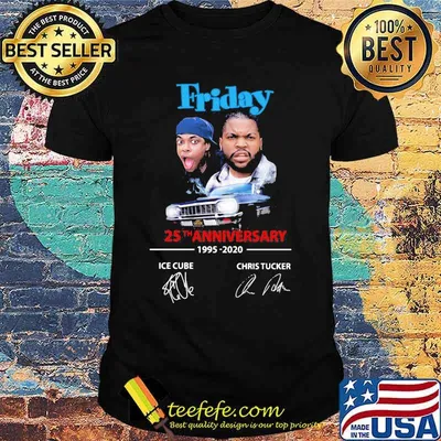 Friday 25th anniversary 1995 2020 signatures shirt