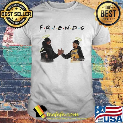Friends kobe bryant daughter and chadwick rip shirt