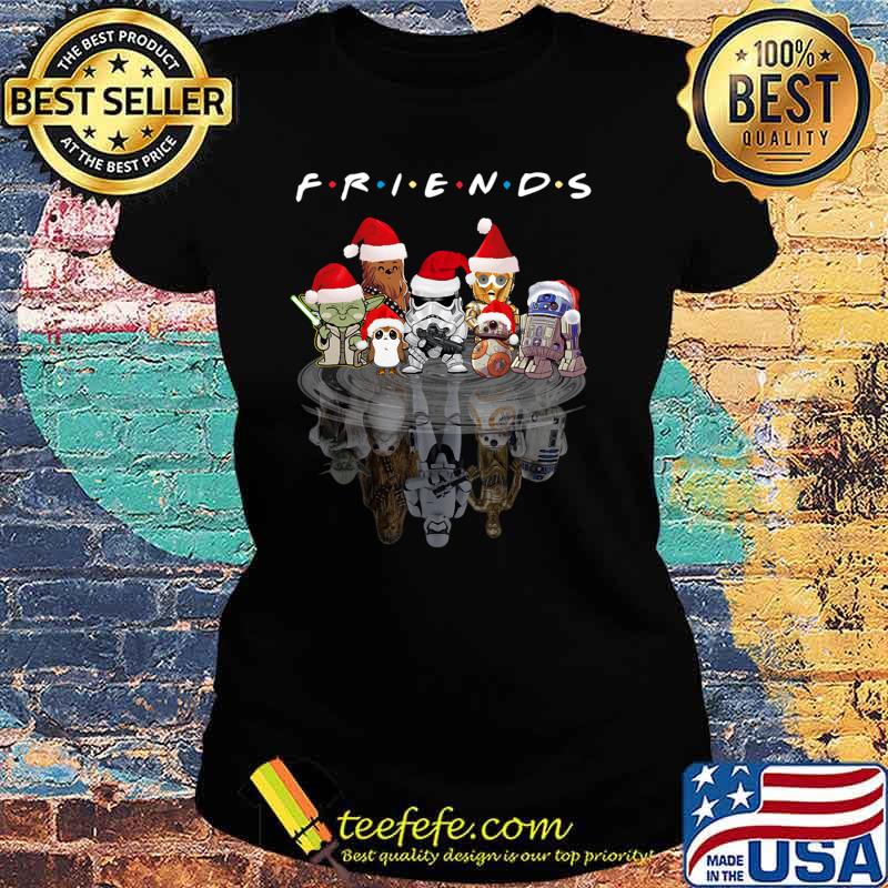 Friends star wars characters chibi water reflection s Ladies tee Friends star wars characters chibi water reflection s Ladies tee
