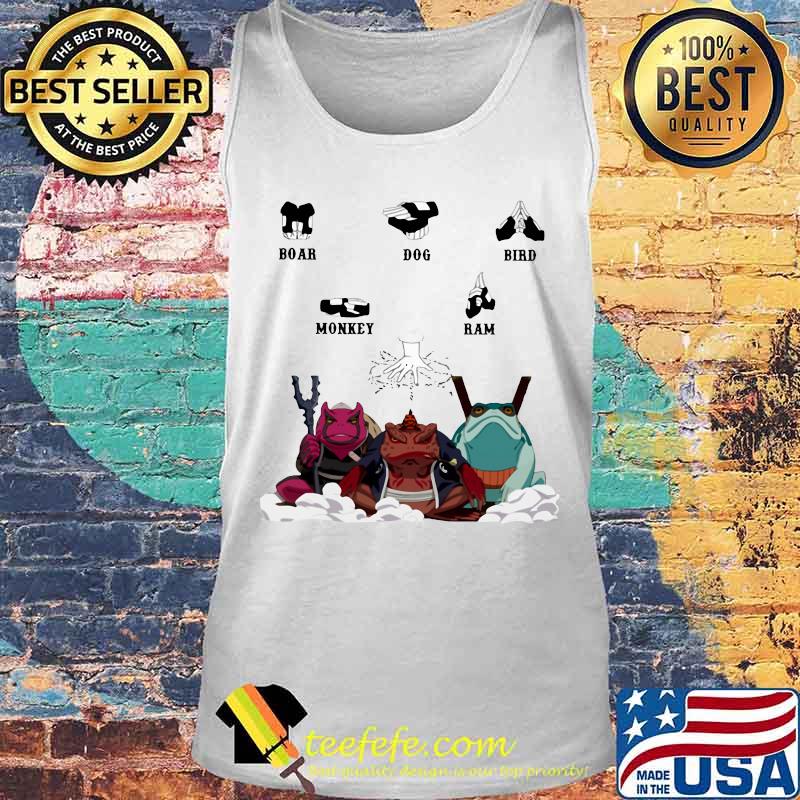 Frog boar dog bird monkey ram s Tank top Frog boar dog bird monkey ram s Tank top