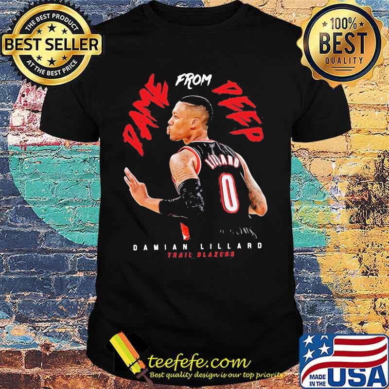 From pame peep damian lillard trail blazers shirt