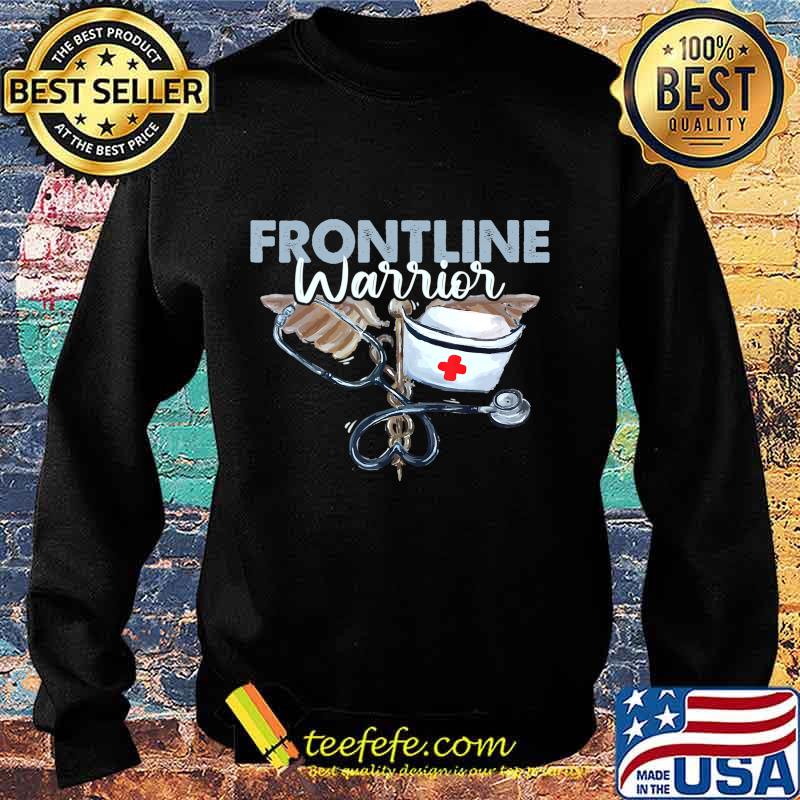 Frontline Warrior Nurse - Proud CNA Healthcare Worker Gift T-Shirt Sweater Frontline Warrior Nurse - Proud CNA Healthcare Worker Gift T-Shirt Sweater