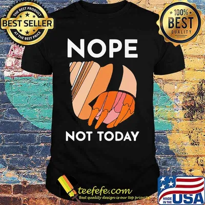 Funny Hermit Crab Nope Not Today Shirt