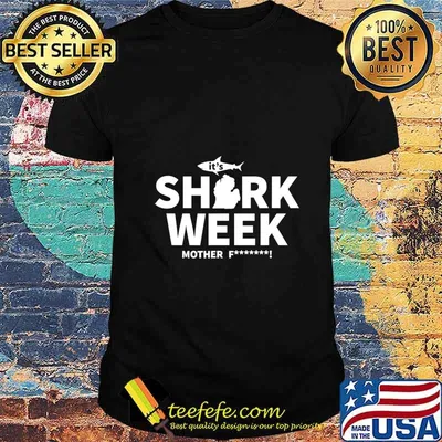 funny whitmer It's week of sharks motherfucker Michigan map T-Shirt