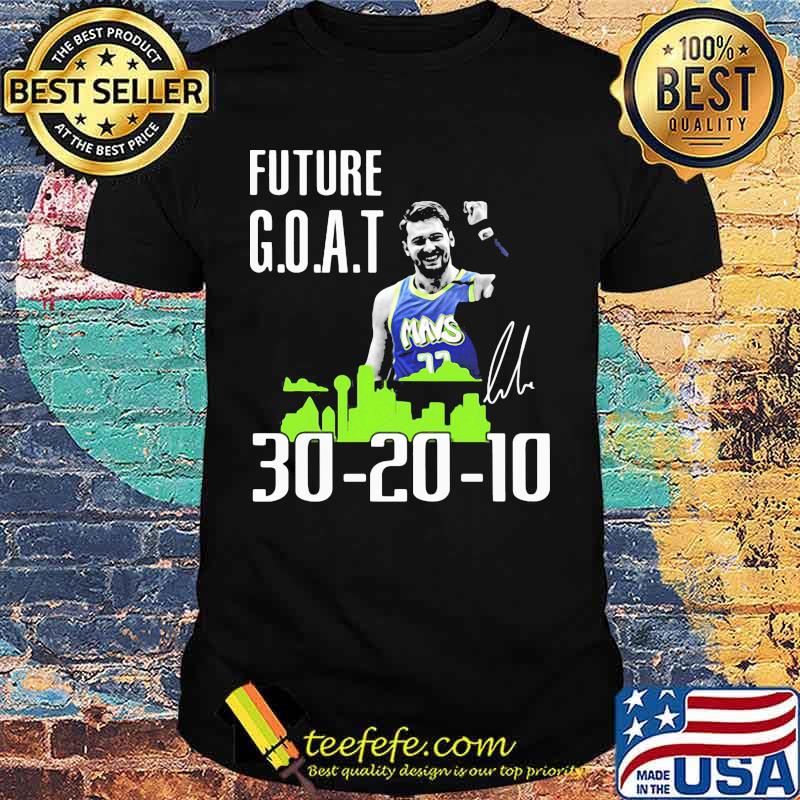 Future goat dallas mavericks basketball signature shirt