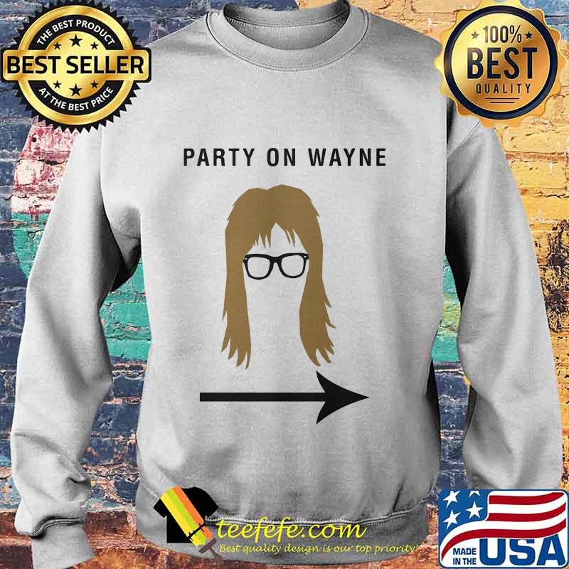Garth algar party on wayne s Sweater Garth algar party on wayne s Sweater