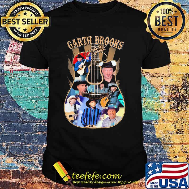 Garth brooks signature guitar shirt