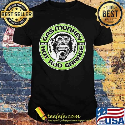 Gas monkey dallas texas custom hot rods garage shirt