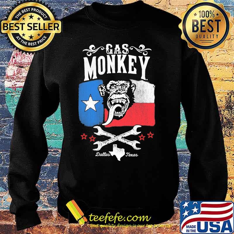 Gas monkey dallas texas flag garage s Sweater Gas monkey dallas texas flag garage s Sweater