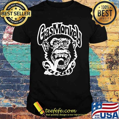 Gas monkey garage logo shirt