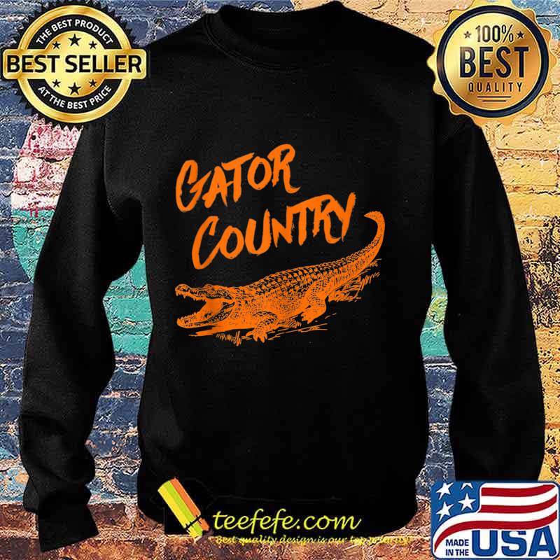 Gator Country Orange Script Tank Top Sweater Gator Country Orange Script Tank Top Sweater